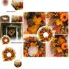 Für Girlande Simulation Hochzeit Zuhause Party Dekoration Herbst Türkranz Herbst