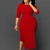 Women's New Fashion Temperament Tongle Hip-wrapped African Dress
