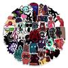 Roblox Game Series Doodle Stickers: 50 Waterproof Cartoon Stickers for Skateboards & Water Bottles