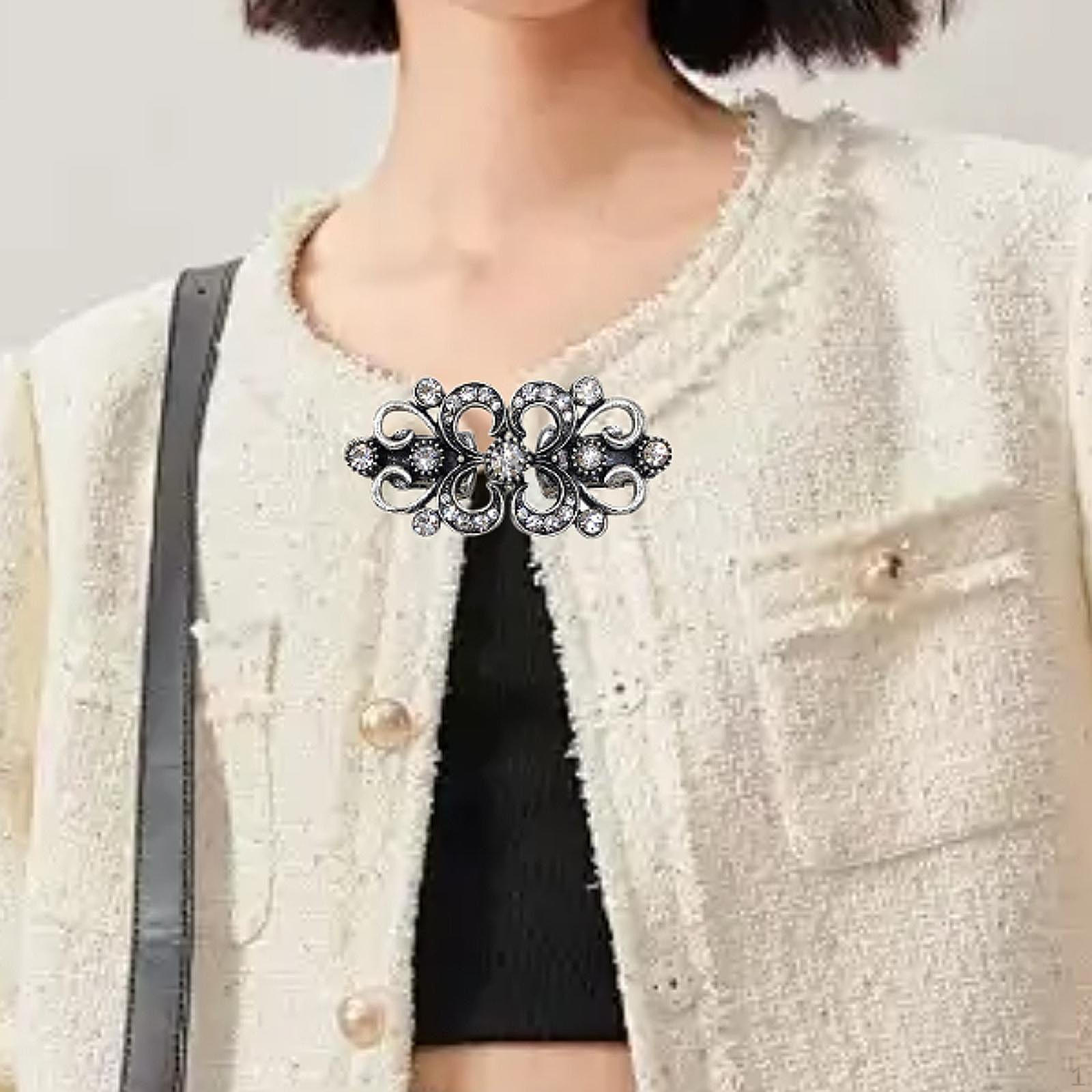 

Элегантный комплект зажимов для шали для свитера для женщин