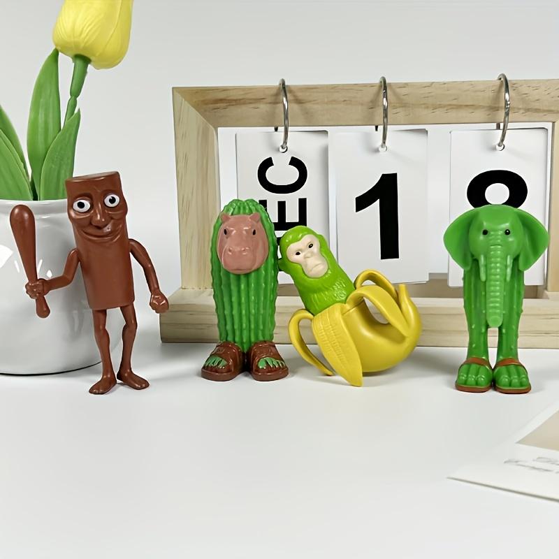 8Pcs Abstract Small Figurine Ornaments - Doll-like Miniatures, Tabletop Ornaments, Suitable for Living Room, Bedroom, Study Room