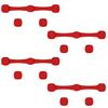 4PCS/SETAir Fryer Magnet Silicone Buckle for Holding Down Air Fryer Parchment Paper Lock Disposable Liners Prevent Paper To Burn