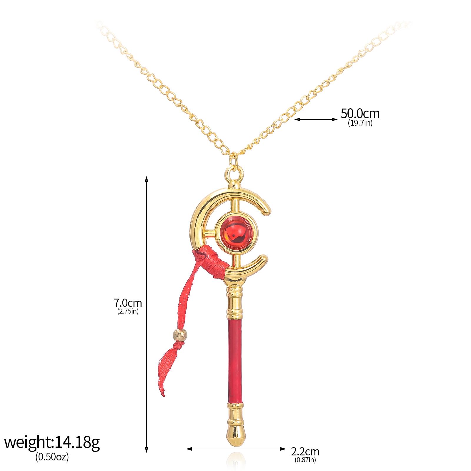Nieuwe Anime Sleutelhanger Frieren Toverstaf Decoratie Cosplay Rekwisieten Schattige Hanger Hangend Ornament Rolspel Sleutelhangers Speelgoed Cadeaus