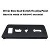 Seat Switch Housing Panel Bezel 9L3Z-14A706-NA Fit Ford F150 2009-2014 Driver Passenger Seat Adjustment Trim Cover