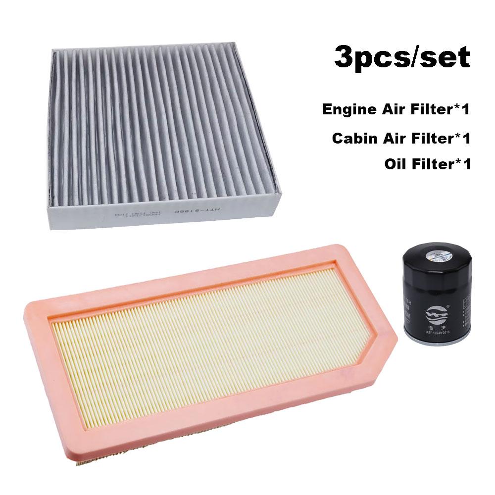 3-4pcs Filter Set For BYD Qin L Plus DM-i Hybrid 2024 2025 Seal 06 05 AC Interior Cabin Engine Air Oil Filter Kit Accessories