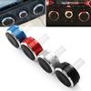 3pcs Car Air Conditioning Heat Control Switch Knob AC Knob For SEAT Arosa Leon MK1 Toledo MK2 1M