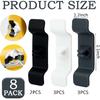 Cord Organizer for Appliances, 8 Pack Kitchen Appliance Cord Organizer Wire Wrapper Cord Holder Cable Keeper, Stick on Mixers, Coffee Maker, Pressure