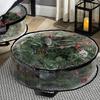 Christmas Wreath Storage Bag Garland Wreath Container Case Round Shaped Decorations Holiday Ornament Pouch