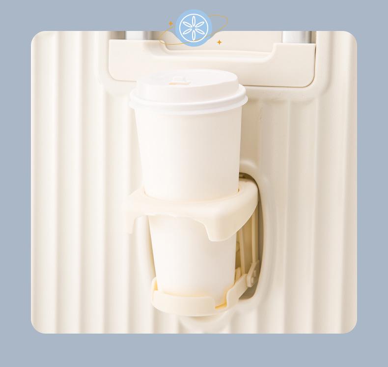 Women's Sturdy Carry-on Suitcase Set: 20-Inch, 24-Inch, & 26-Inch with Combo Lock, Large Capacity, Durable Design.