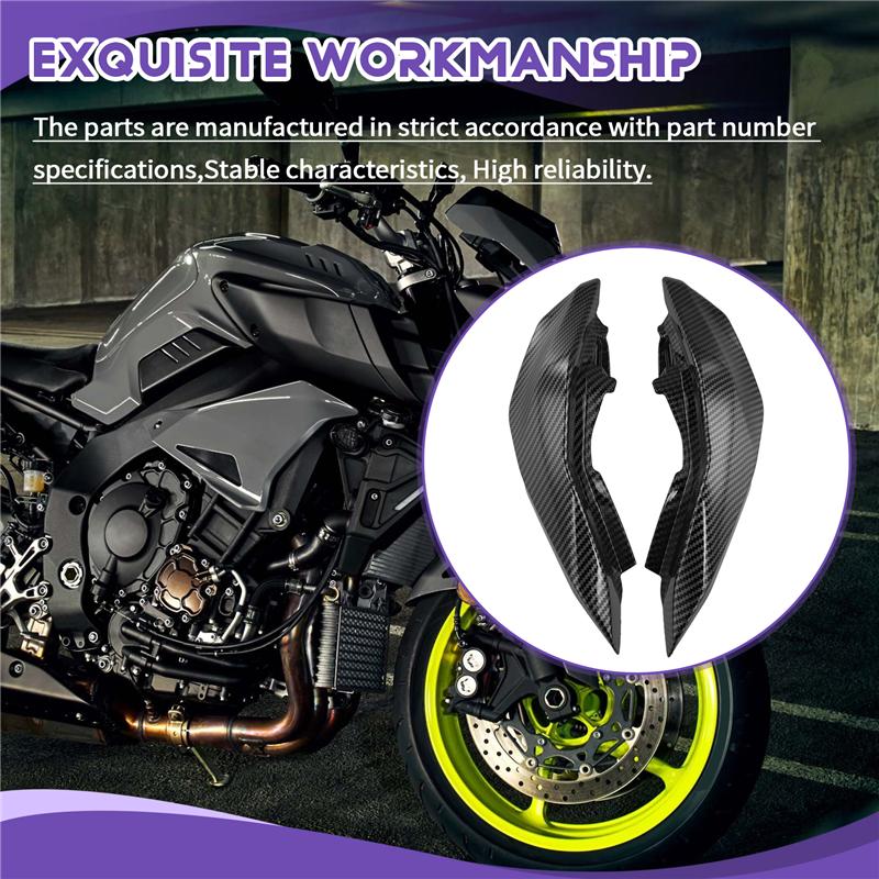 A58X-Motorcycle Accessories Seat Side Panel Frame Cover Cowl For  MT-10 MT10 FZ-10 SP -2024