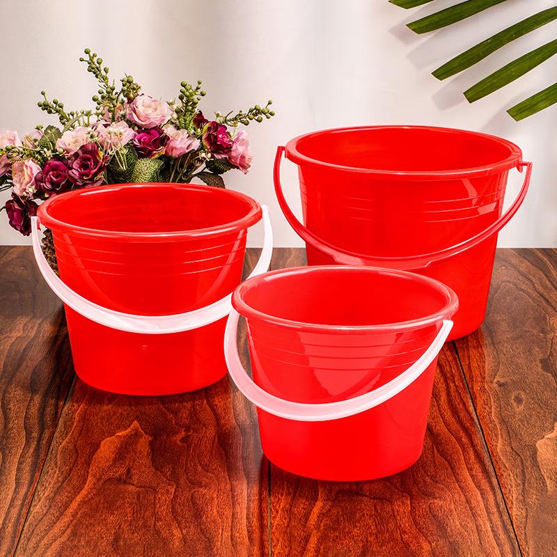 Пластиковые хозяйственные ведра JINGRUIXIANG (2-Pack)