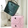 Portable Double-layer Nail Polish Storage Bag Organizer Travel Essential Oil Storage Box Multi-function Storage Bag