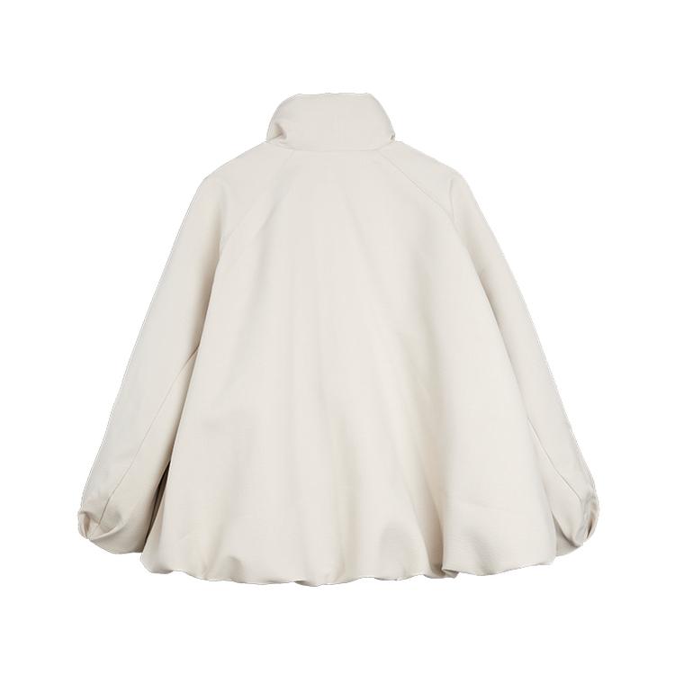 Elle Fashion Casual Loose Warm Long Sleeve Stand Collar Down Jacket Women outerwear EY52589