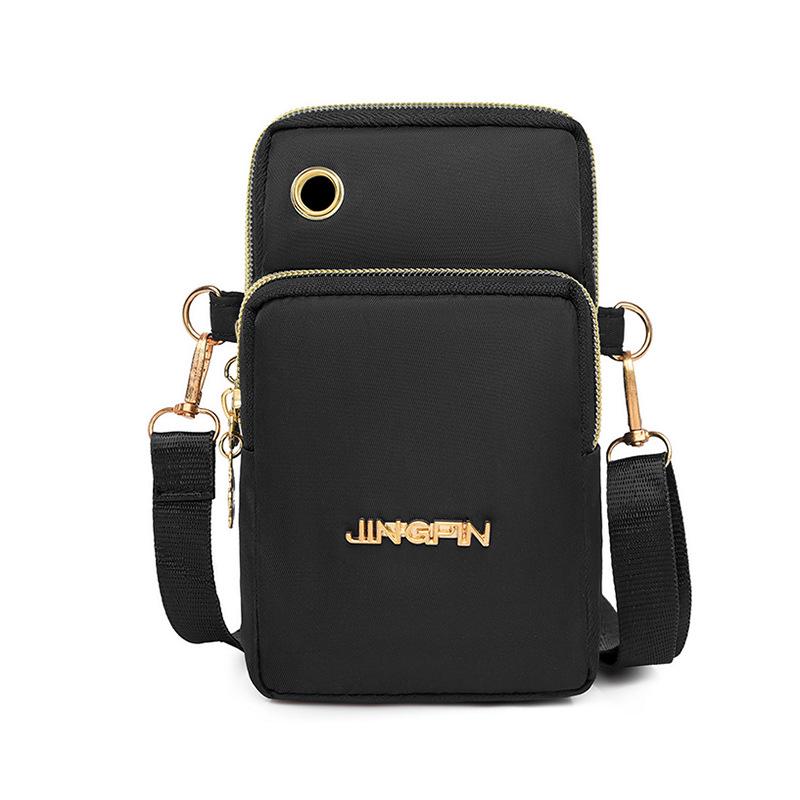 

Женская сумка для мобильного телефона, сумка-мессенджер чёрный