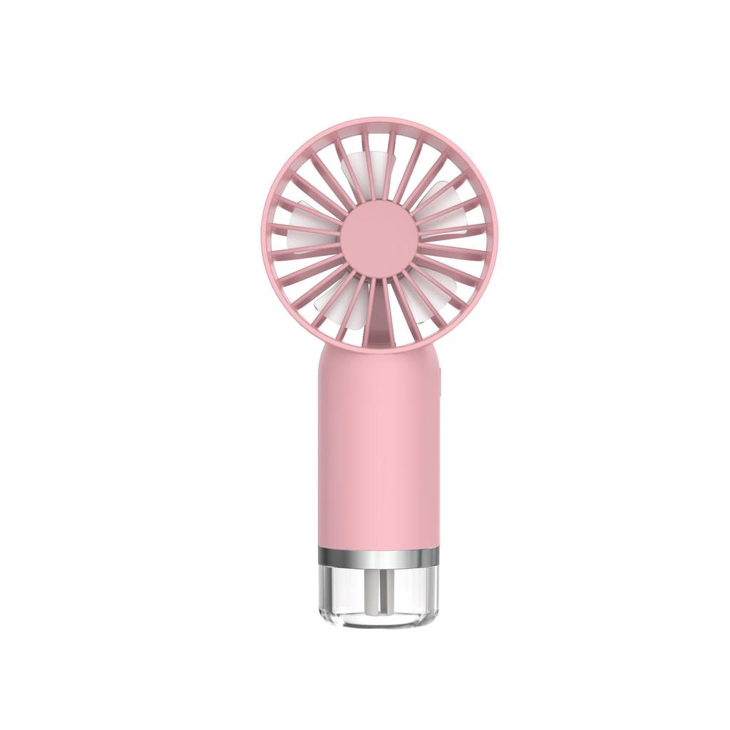 USB Rechargeable Handheld Mini Spray Fan for Dorms and Desktops