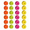 24pcs Multicolored Heat Resistant Silicone Baking Cups Oven Safe Muffin Molds D57B