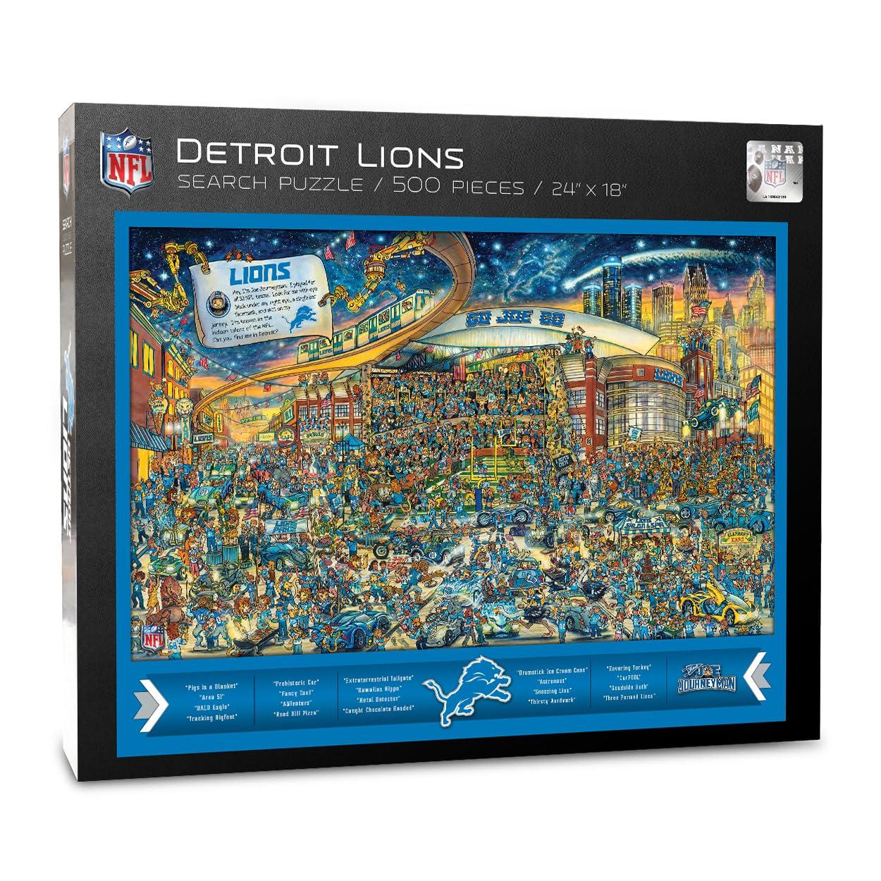 

YouTheFan NFL Joe Journeyman x 500 элементов пазл Team 18 24