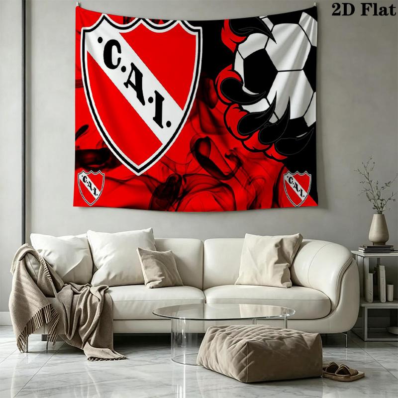 CA Independiente Wall Tapestry Aesthetic Wall Hanging Printed Fabric Blanket Decorative Tapestries for Bedroom Living Room Home Decor