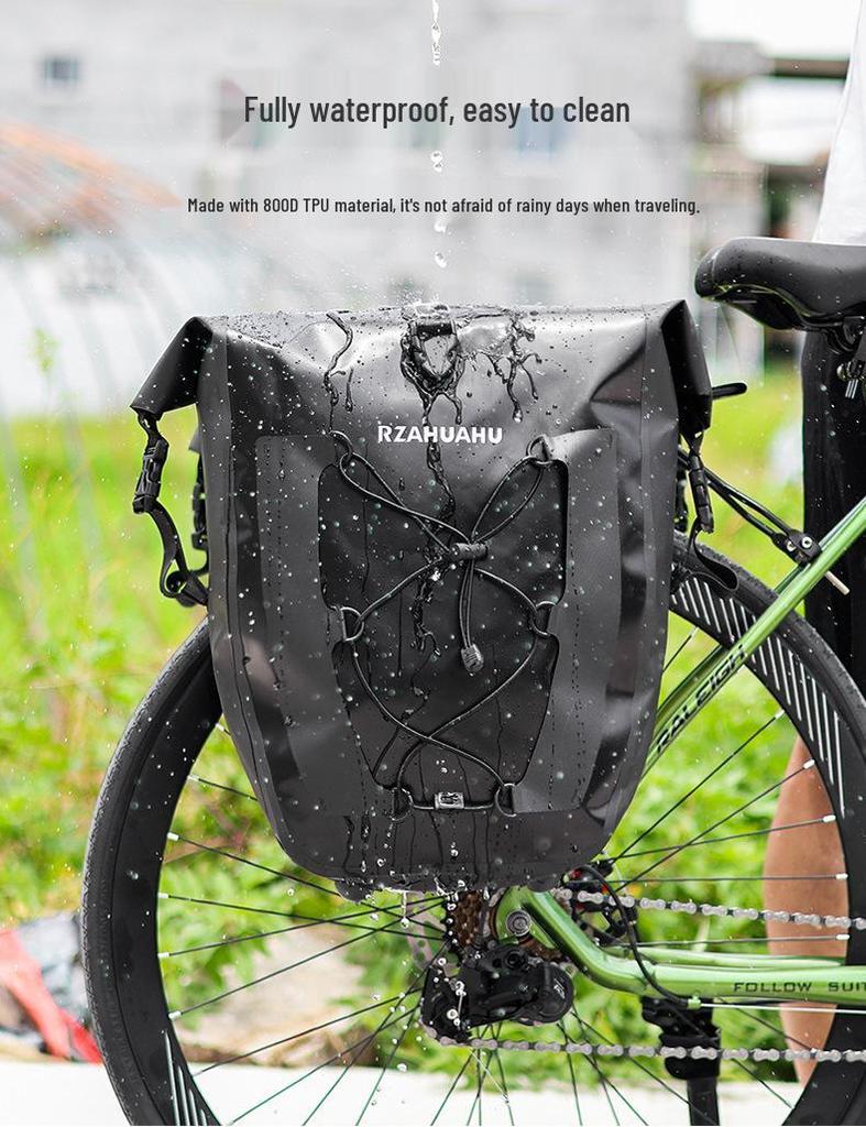 Fahrrad-Gepäckträger hinten & Satteltasche - Fahrradrucksack & TPU-Zubehör