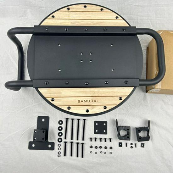 Adjustable Solid Wood Spare Tire Cover for Suzuki Jimny 18-25 Models (3/5 Door)