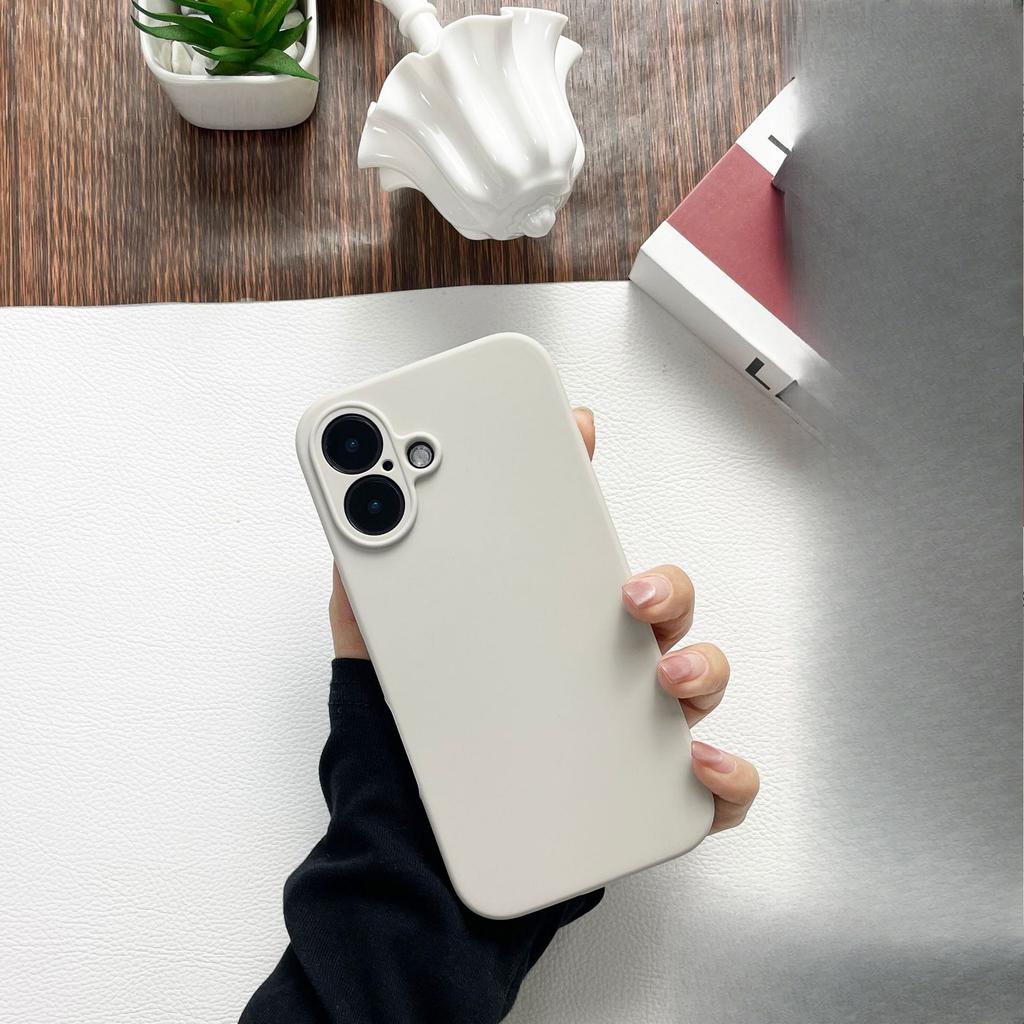 High-quality Liquid Silicone Mobile Phone Case Iphone16promax/15/14 Apple 13 Full-invest Anti-fall Protection Case