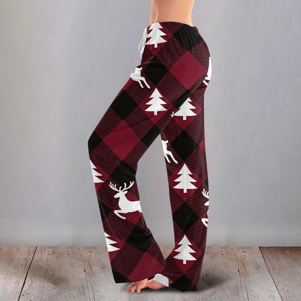 Women's Casual Pants with Halloween Print for Comfortable Everyday Wear