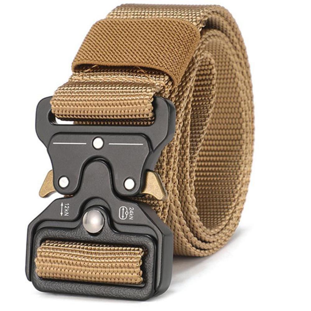 

Men s Belts Outdoor Multifunctional High Quality Canvas Nylon Belts хакі