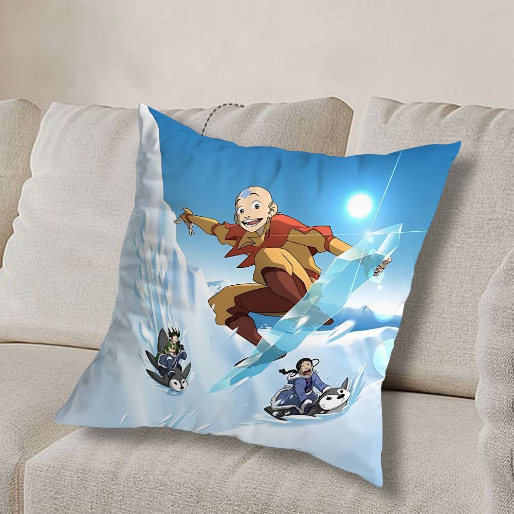 A-Avatar T-The Last Airbender Pillow Case Pillow Case Living Room Sofa Cushion Cover Suitable For Home Bedroom Room Decoration