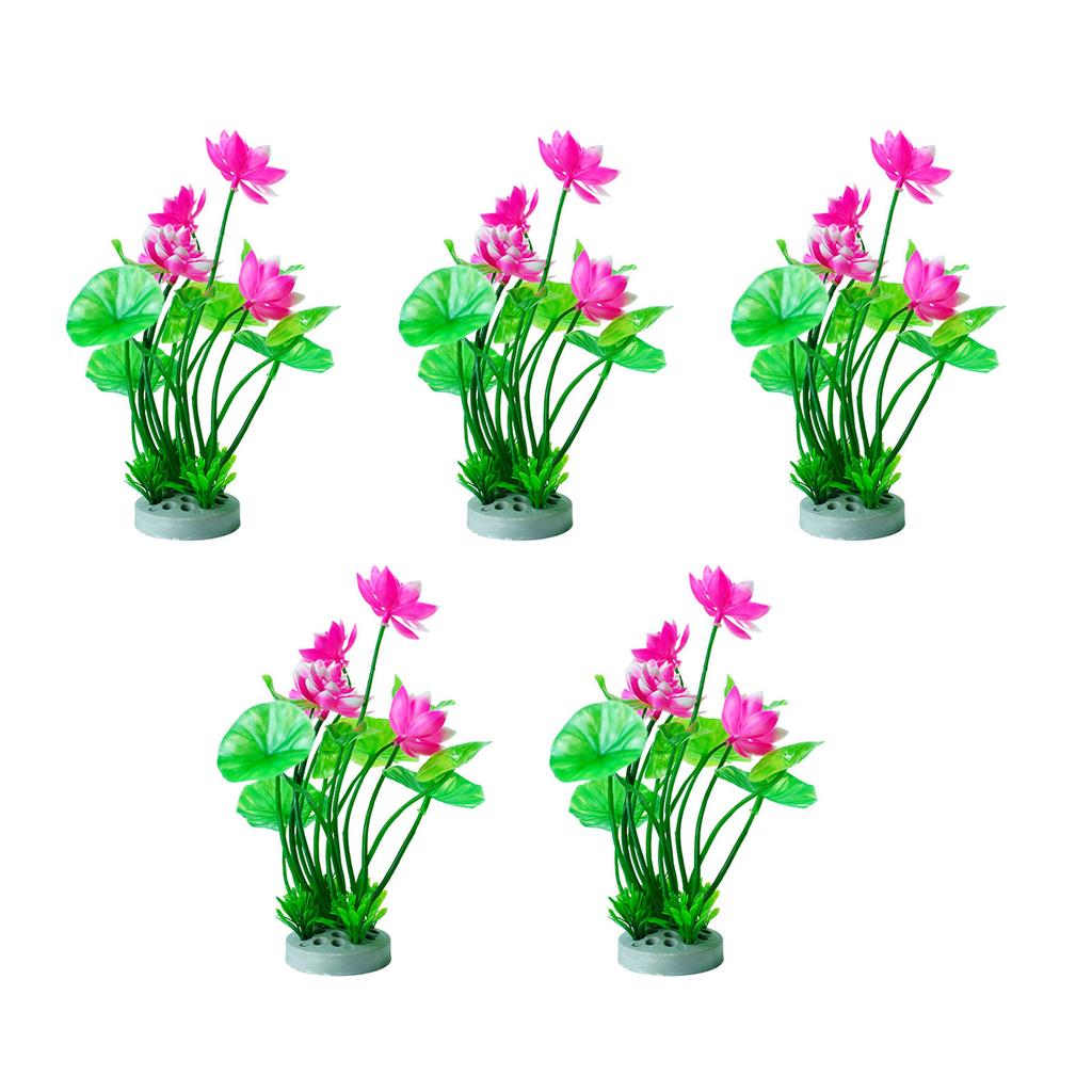 Aquariums Handicrafts Artificial Lotuses Plant Crafts Decorations Fish Tanks Supplies Sea Art Crafts Decorations