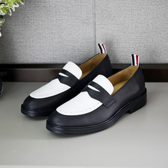 Shoes  Korean Style Loafers High Quality Genuine Leather Male Sneakers Comfortable Business Formal Shoes For Men