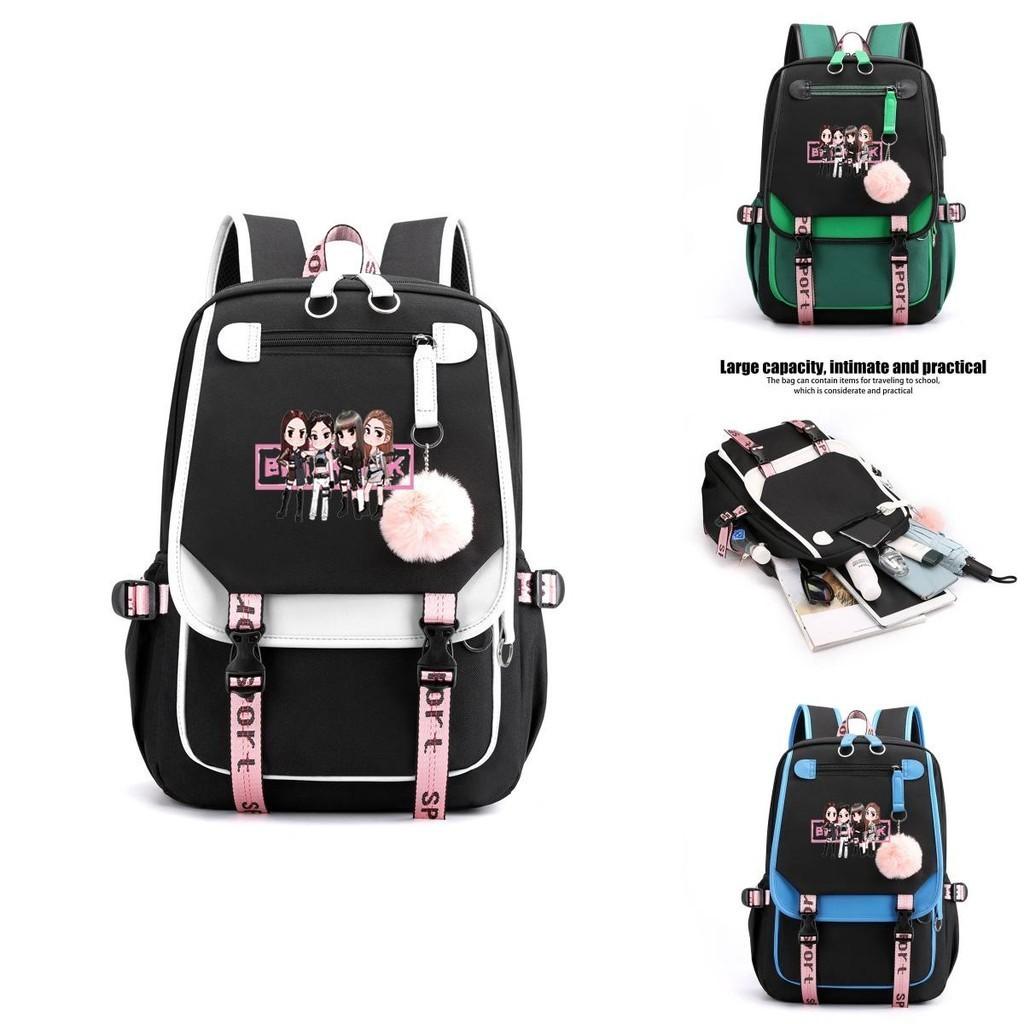 Blackpink Lisa Starry Sky Double Shoulder Backpack 36-55l