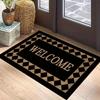 1pc Non-Slip Welcome Doormat - 100% Polyester Soft Durable Entryway Rug  Machine Washable Modern Home Decor with Fashion Comfort