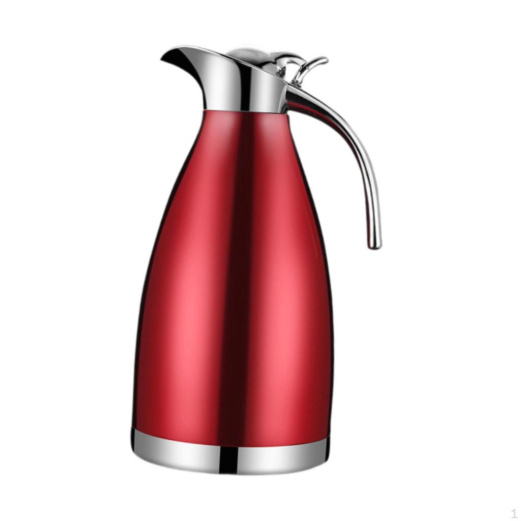 Stainless Steel Coffee Carafe Water Dispenser Leakproof Easy To Use Insulated Bottle for Juice