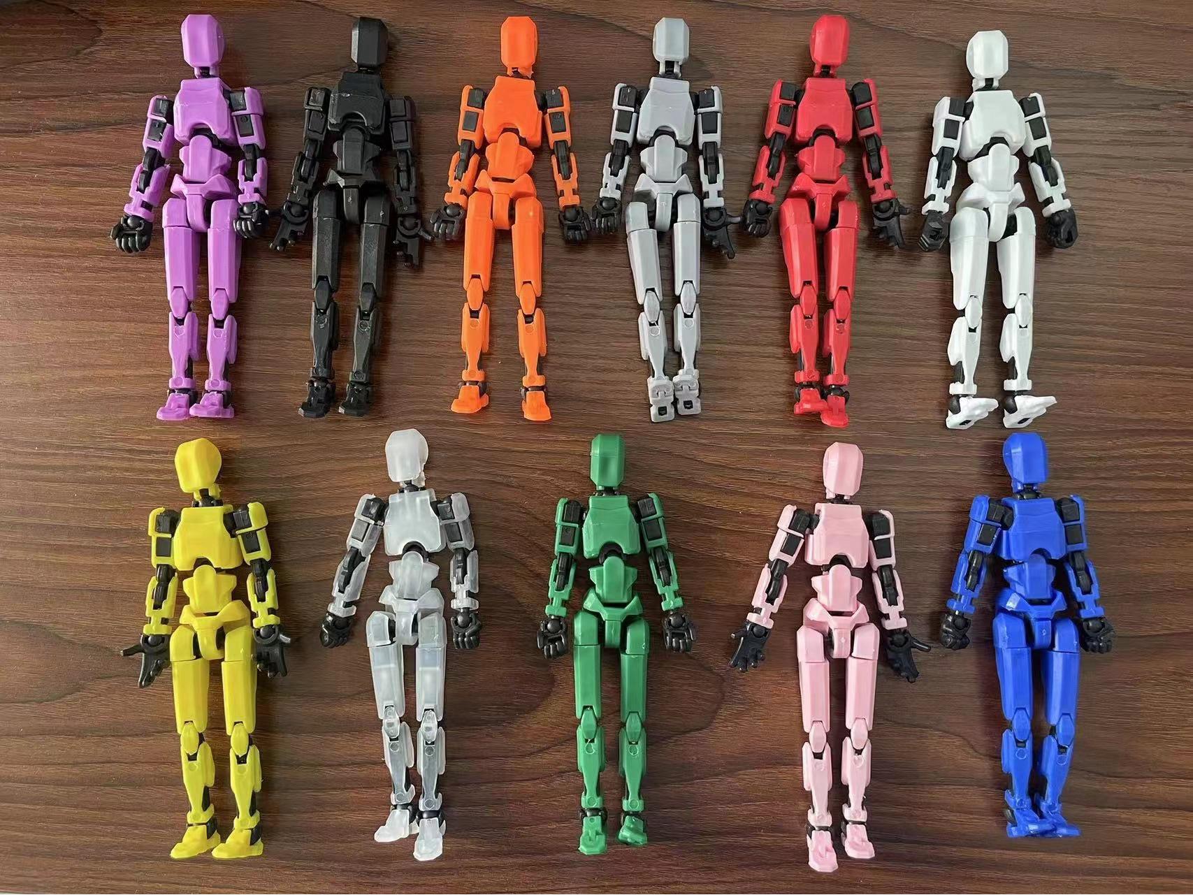 

Магнитная кукла, напечатанная на 3D-принтере: 13 Подвижная модель с несколькими суставами, игрушка для сборки с антигравитационным эффектом