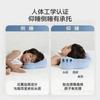Kids Cloud-Shaped Memory Foam Pillow Spine Neck Support 32x58cm Medium Firmness Ages 3