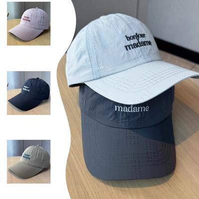 Breathable Net Sports Sweating Women's New Thin Model Showing Face for Men's Summer Baseball Cap Running Outdoor Fishing Sun Hat