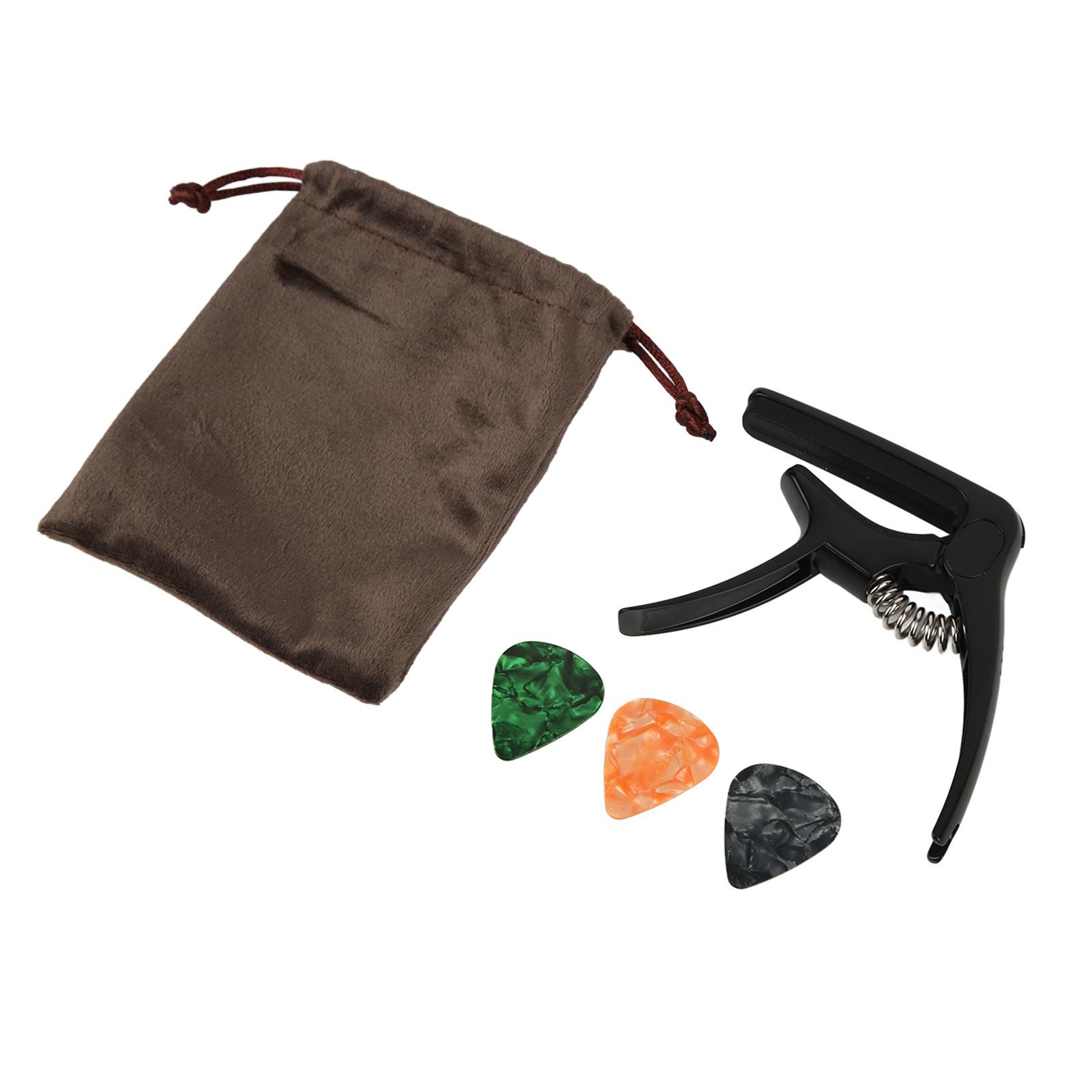 

3 in 1 Metal Capo Clip On Type Stringed Instrument Capo for Electric Guitar Ukulele Banjo