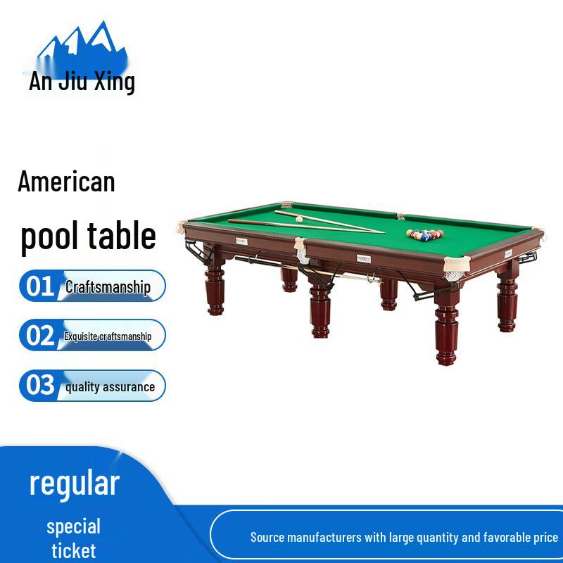 Anjiuxing American Pool Table
