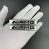 CRI12Pcs Metal Car Sticker Badge Auto Emblem Decal For Mercedes Benz AMG GLE GLS CLS GLC CLA GLA GLK ML C197 R231 W167 W247 W246 CLK