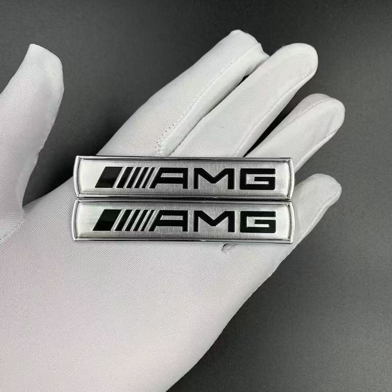 CRI12Pcs Metal Car Sticker Badge Auto Emblem Decal For Mercedes Benz AMG GLE GLS CLS GLC CLA GLA GLK ML C197 R231 W167 W247 W246 CLK