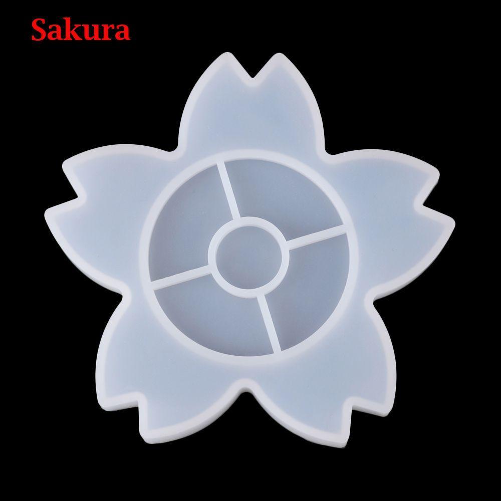 Transparent DIY Craft Handmade Crystal Glue Dropping Tool Coaster Silicone Molds Teacup Mat Mold