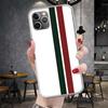 Luxury Sports Line Cool Stripes Soft Phone Case For IPhone 11 17 Air 16E 16 Pro Max 15 + 14 Plus 13 Mini 12 Apple 7 SE 8 Fundas