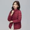Simple and fashionable down jacket liner women's stand-up collar thin down jacket slim short down jacket duck down