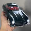 1:18 Mercedes Benz 300SL Classic Sports Vehicle Alloy Car Model Diecast Toy With Sound And Light Vehicle Decoration For Kid Gift