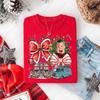 Home Alone Retro 90s Christmas Movie Adult Cotton TShirt McCallister Cute Bow Fun Festival Graphic Printed Oneck Women Tops