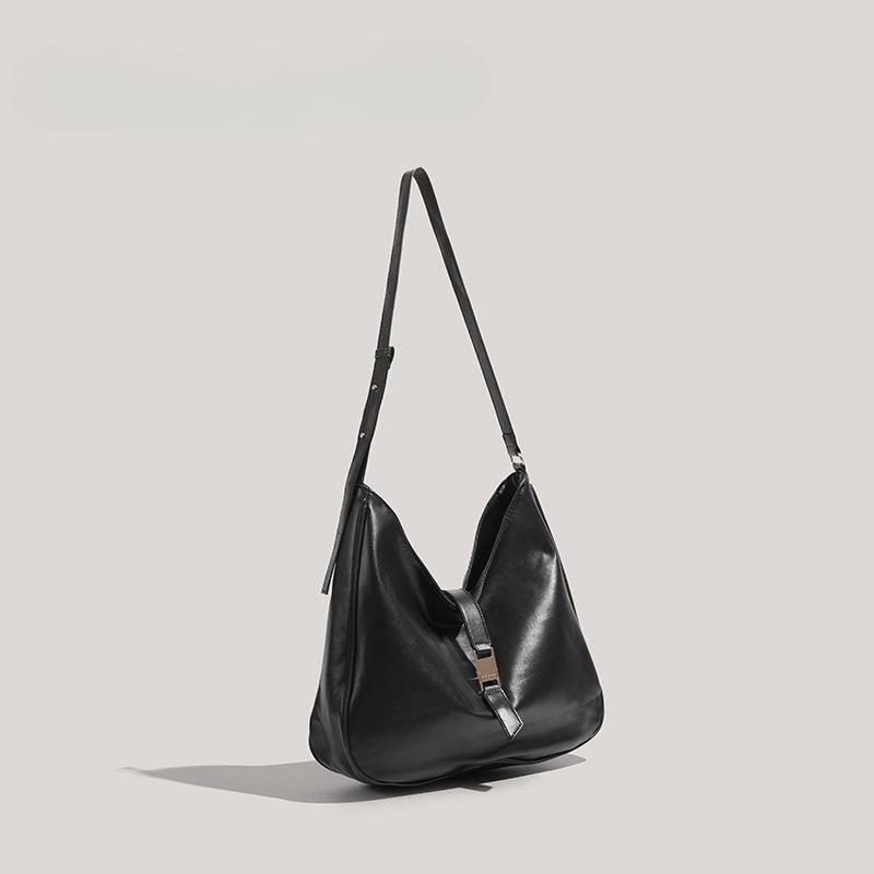 Geantă Tote Bag Neagră Geantă de Umăr Geantă Crossbody de Înaltă Calitate Geantă de Damă la Modă pentru Navetă