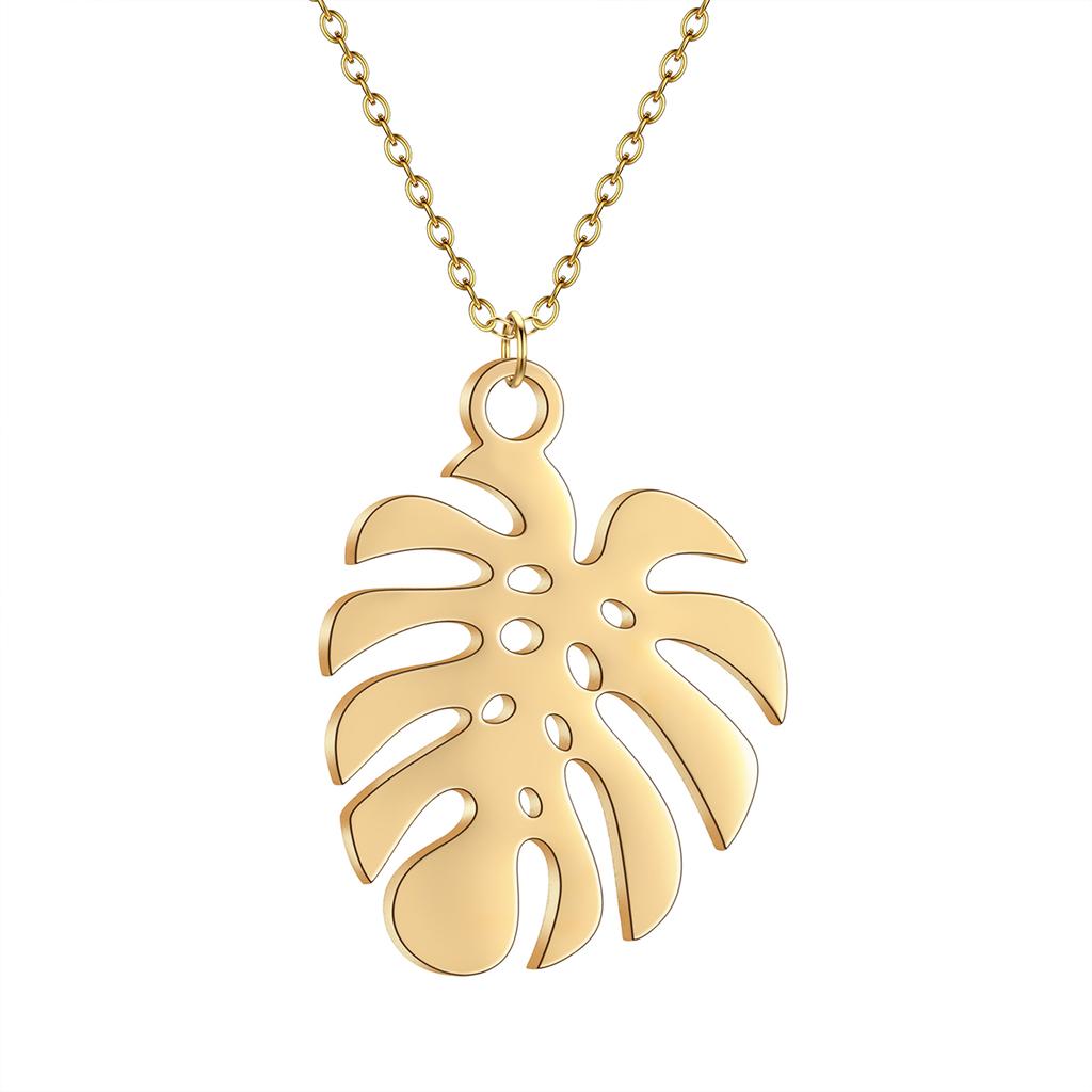Kinitial Birth Flower Pendants Necklaces For Women Jewelry Ankh Cross Egyptian Leaves Moon Sun Butterfly Chain Choker Collares