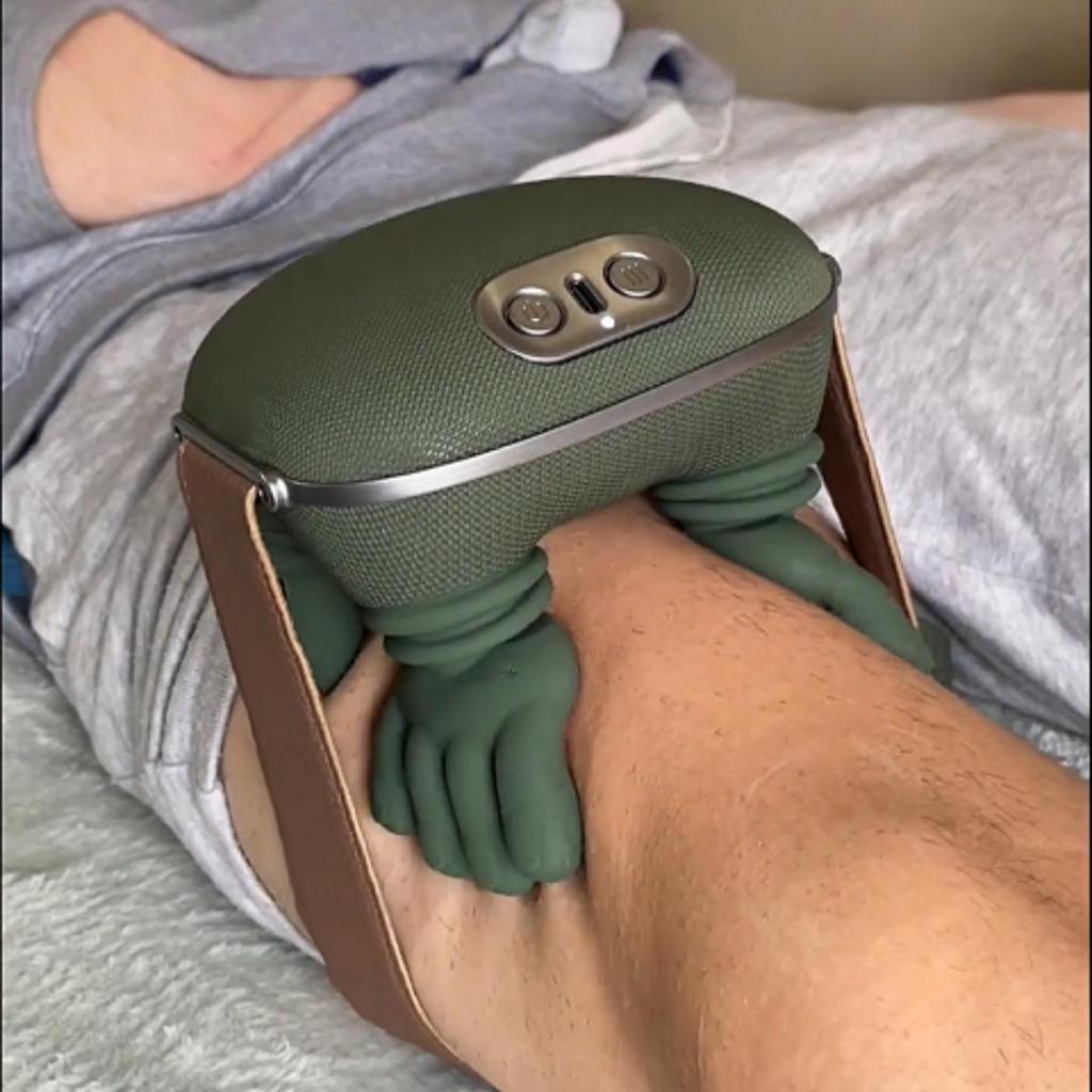 Palm Massager: Portable 5-Finger Shoulder & Neck Massager for Home & Office