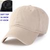 Soft Top Cotton Men Women Oversize XXL Baseball Caps Adjustable Dad Hat for Big Heads 57-65cm Extra Large Low Profile Golf Hats