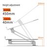 Ecola Portable Dual-Axis Laptop Stand with Stepless Height Adjustment